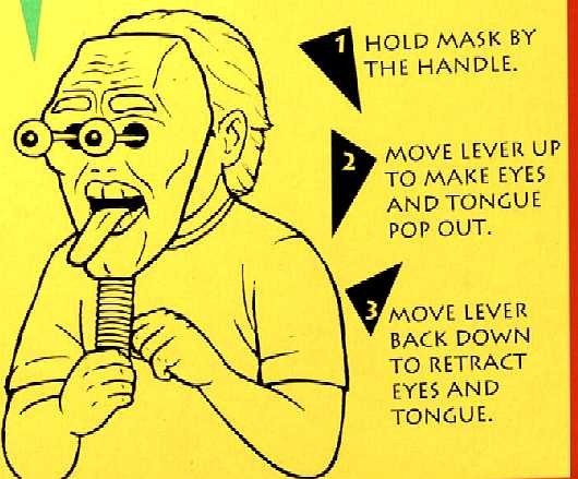 (4) Box LOT – Kenner 1995 &lsquo;THE MASK &lsquo;With Pop Out Eyes & Tongue – Jim Carrey