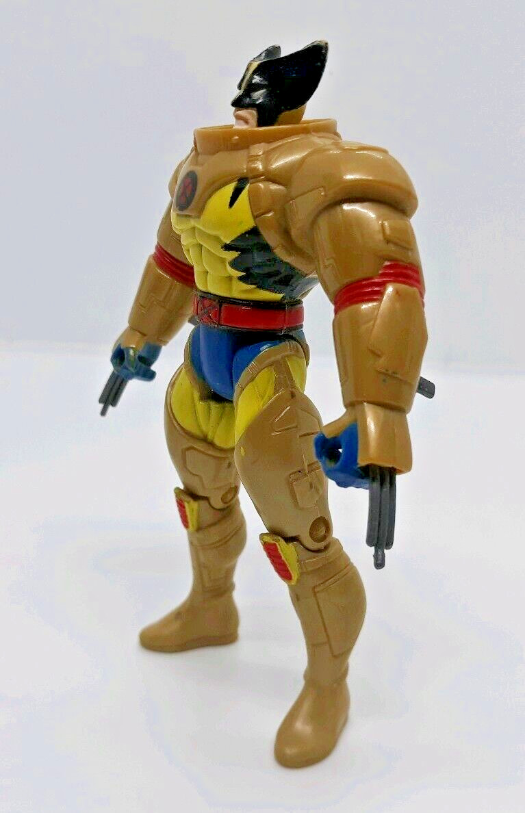 Marvel Universe Wolverine In Space Armor Action Figure Toy 4.75&Prime; 1995 Toy Biz