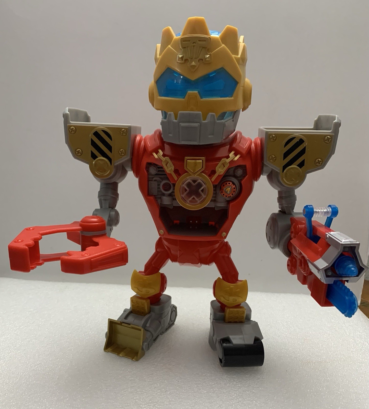 Treasure X Robots Gold Mega Treasure Bot Incomplete