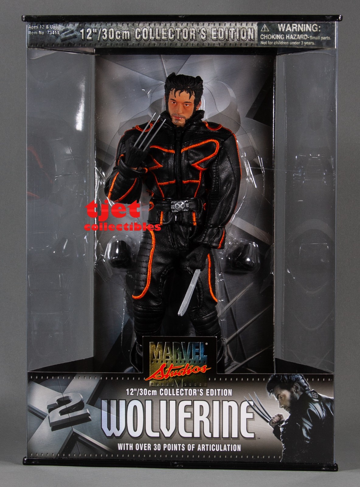 Marvel Studios 12&Prime; Collector&rsquo;s Edition X2 Wolverine 2004 Toy Biz New