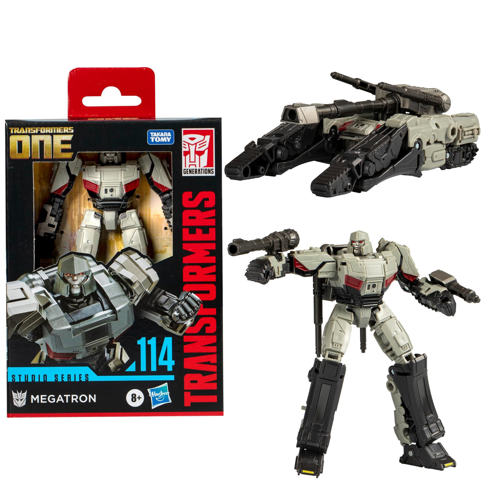 Hasbro Transformers One Studio Series Megatron #114 SS114 Deluxe Class Figure