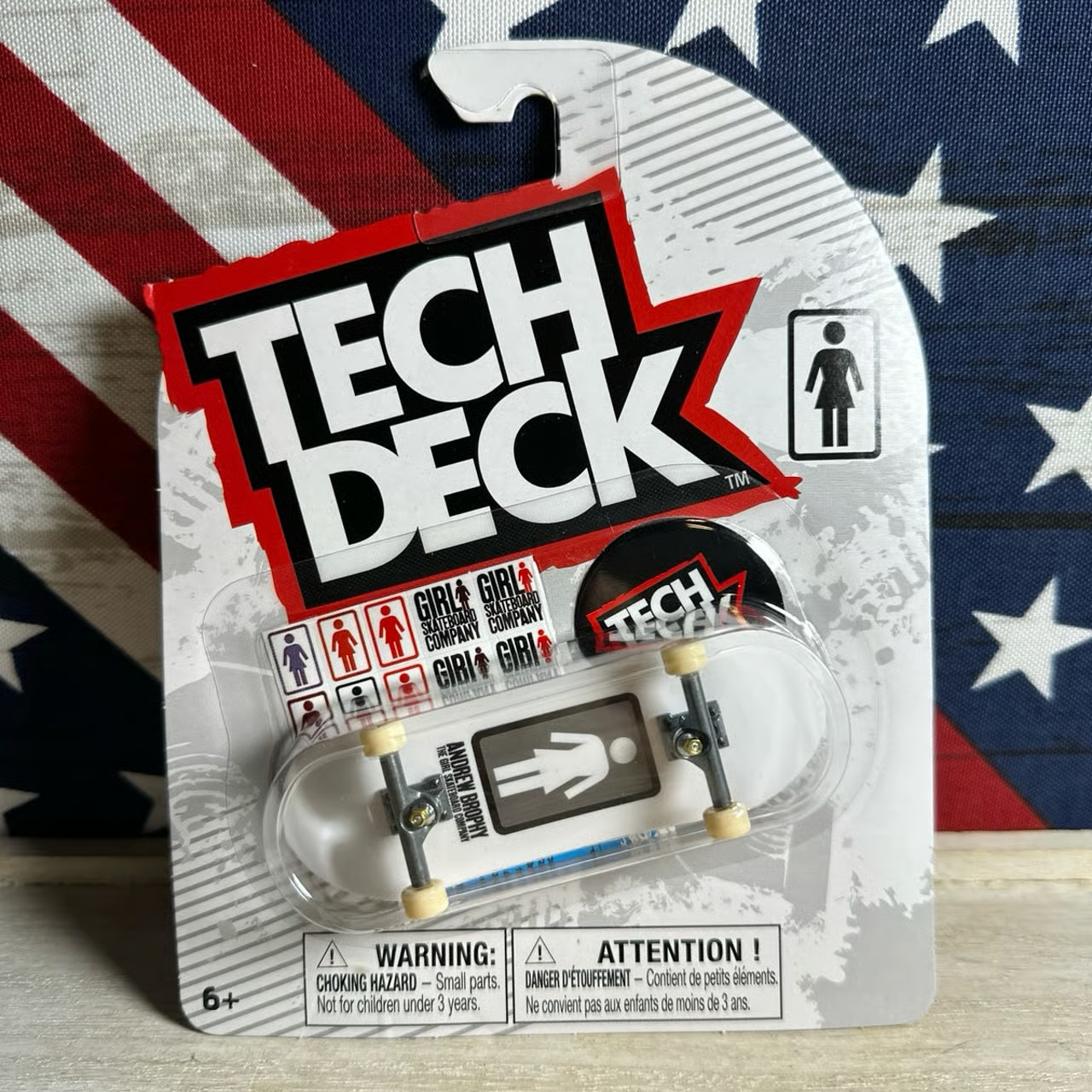 Tech Deck Girl Skateboards Andrew Brophy 2025 RARE