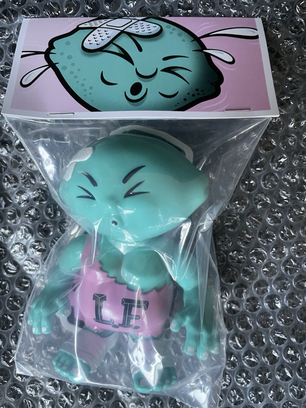 AntiSocial Low flyers FC Slingshot Sour Lemon Sofubi Soft Vinyl Figure New #2