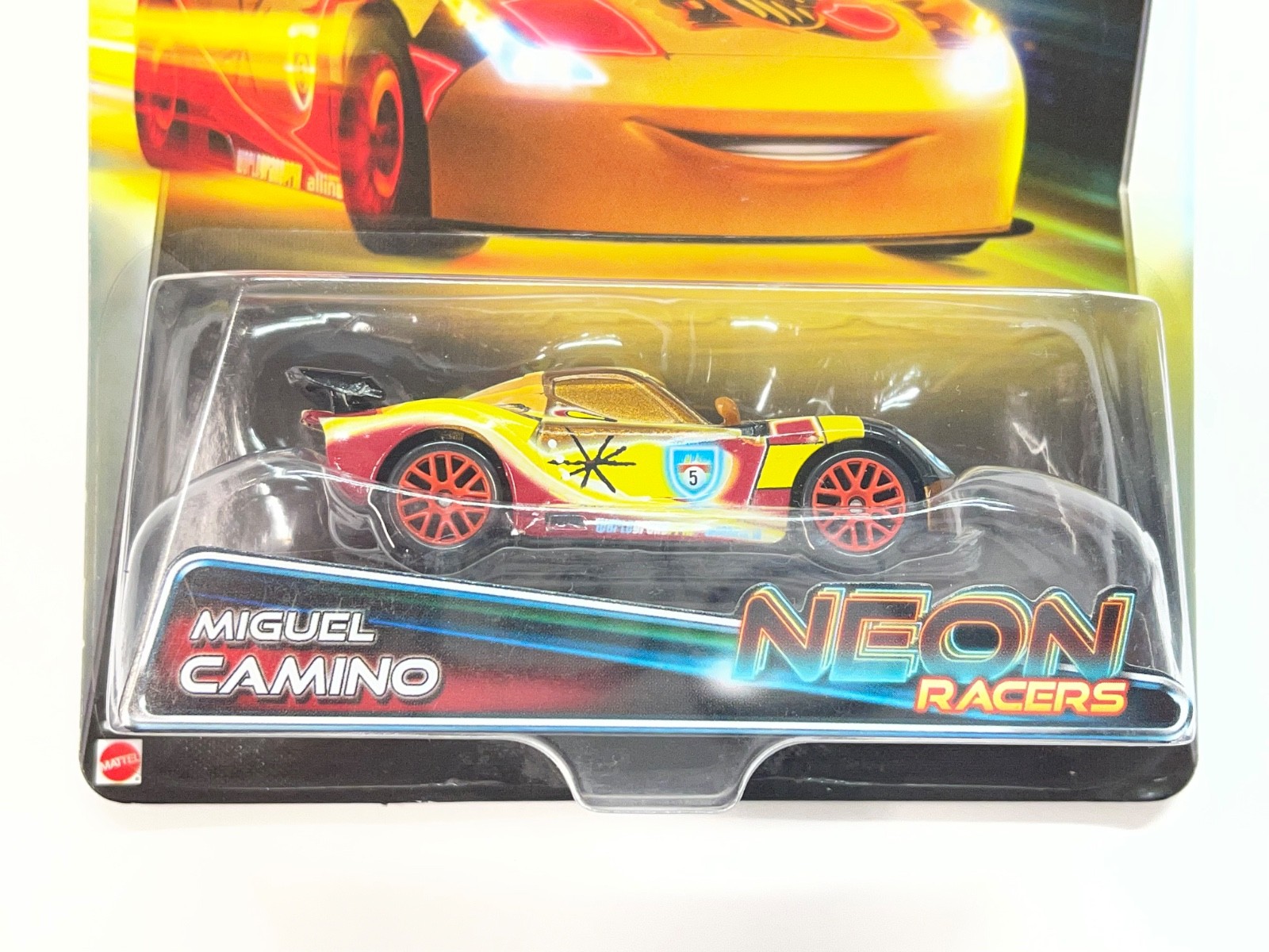 DISNEY PIXAR CARS NEON RACERS MIGUEL CAMINO