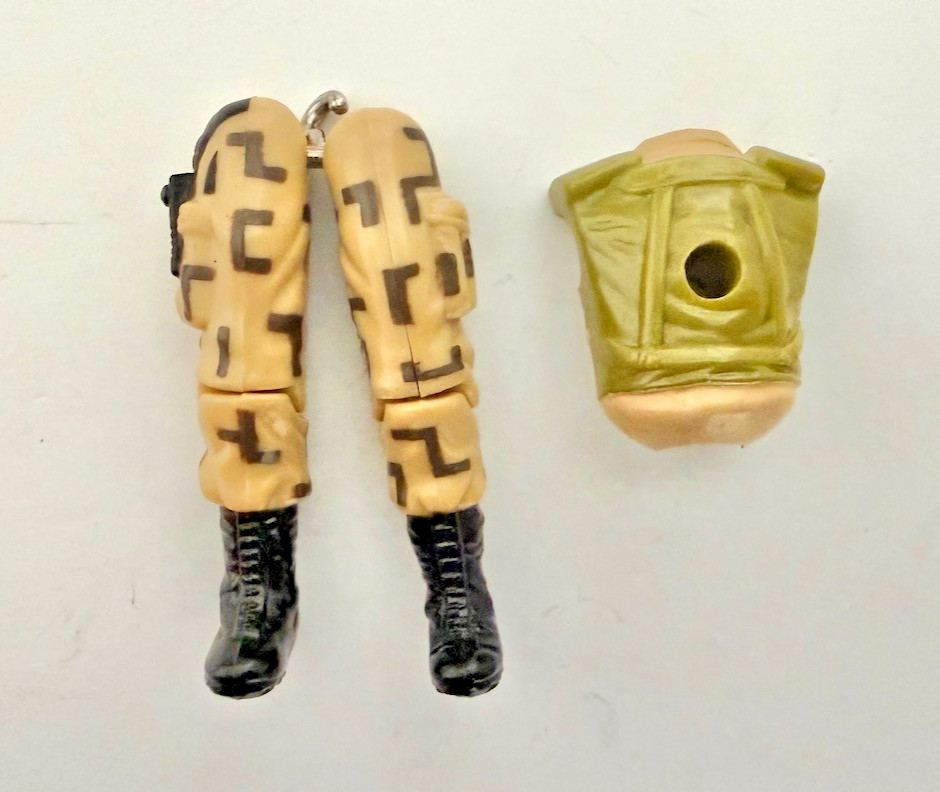 1988 Gi Joe Repeater Legs and Back body parts lot