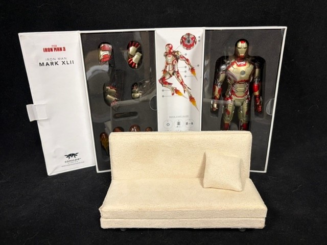 Comicave MARVEL Iron Man Mark 42 XLII Die Cast Super Alloy SDCC Figure (6&Prime;)