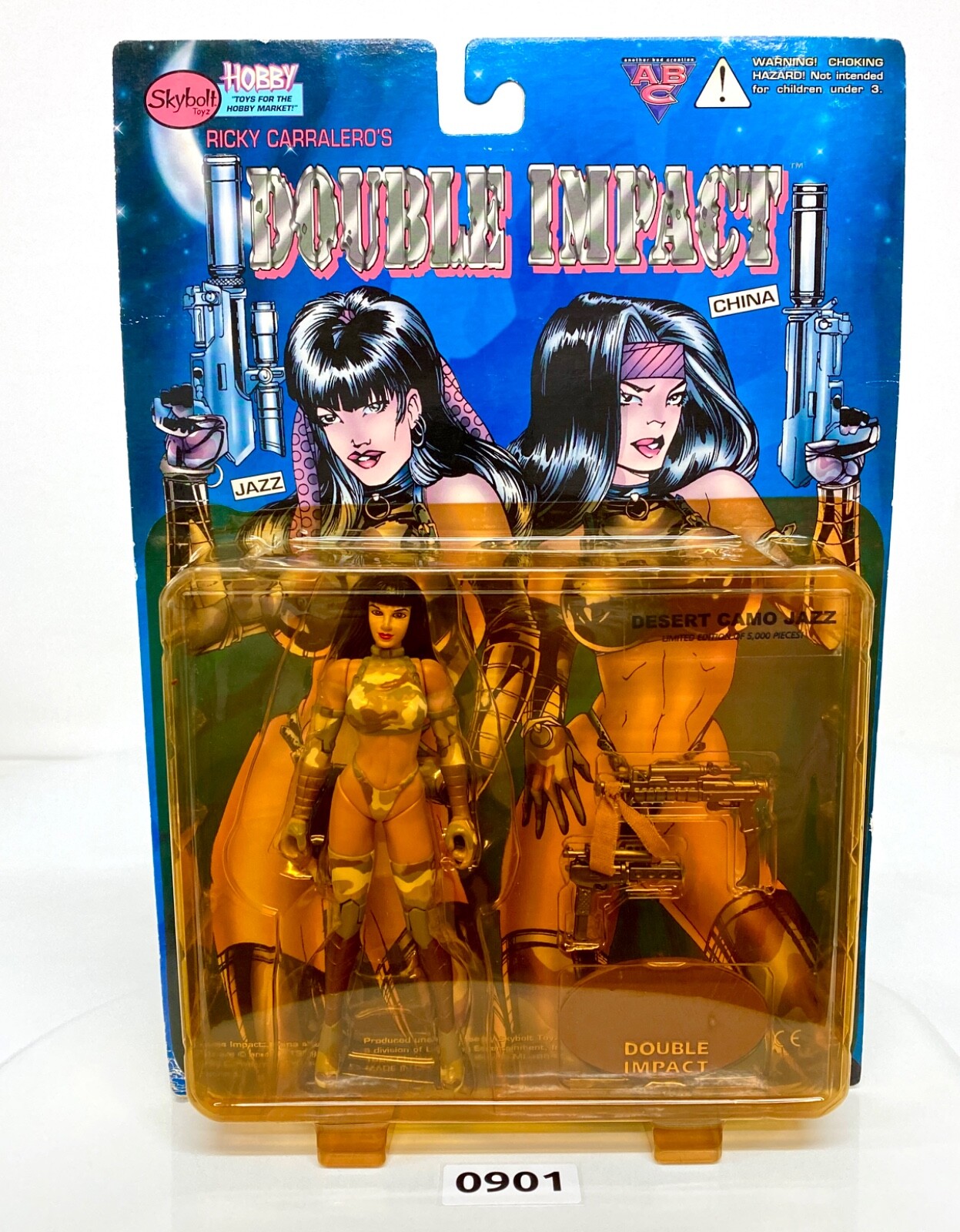 Ricky Carralero&rsquo;s Double Impact Desert Camo JAZZ 6&Prime; Figure Skybolt Toyz 1998