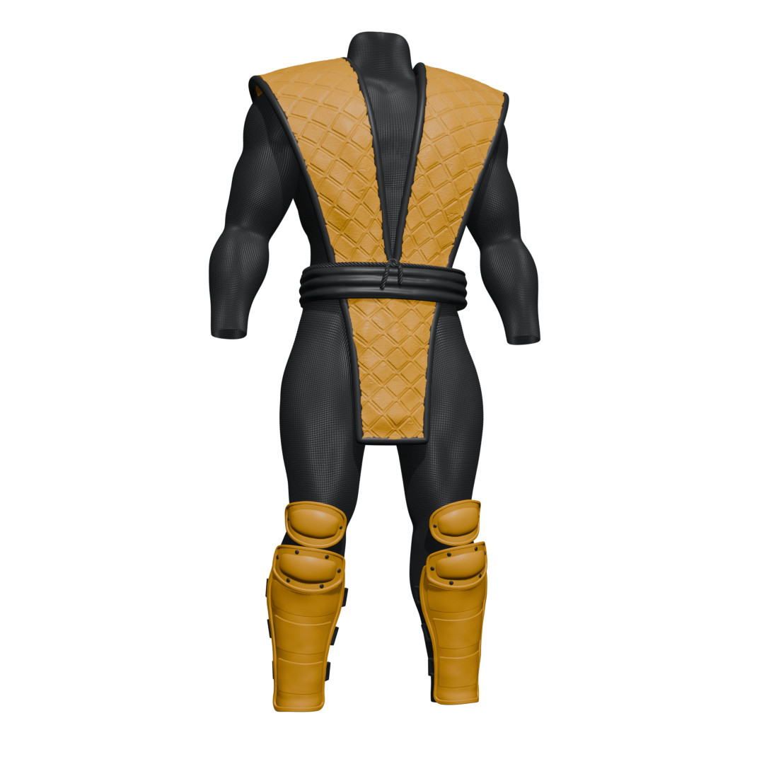 1/6 Scale Action Figure Kit: Mortal Kombat Robes