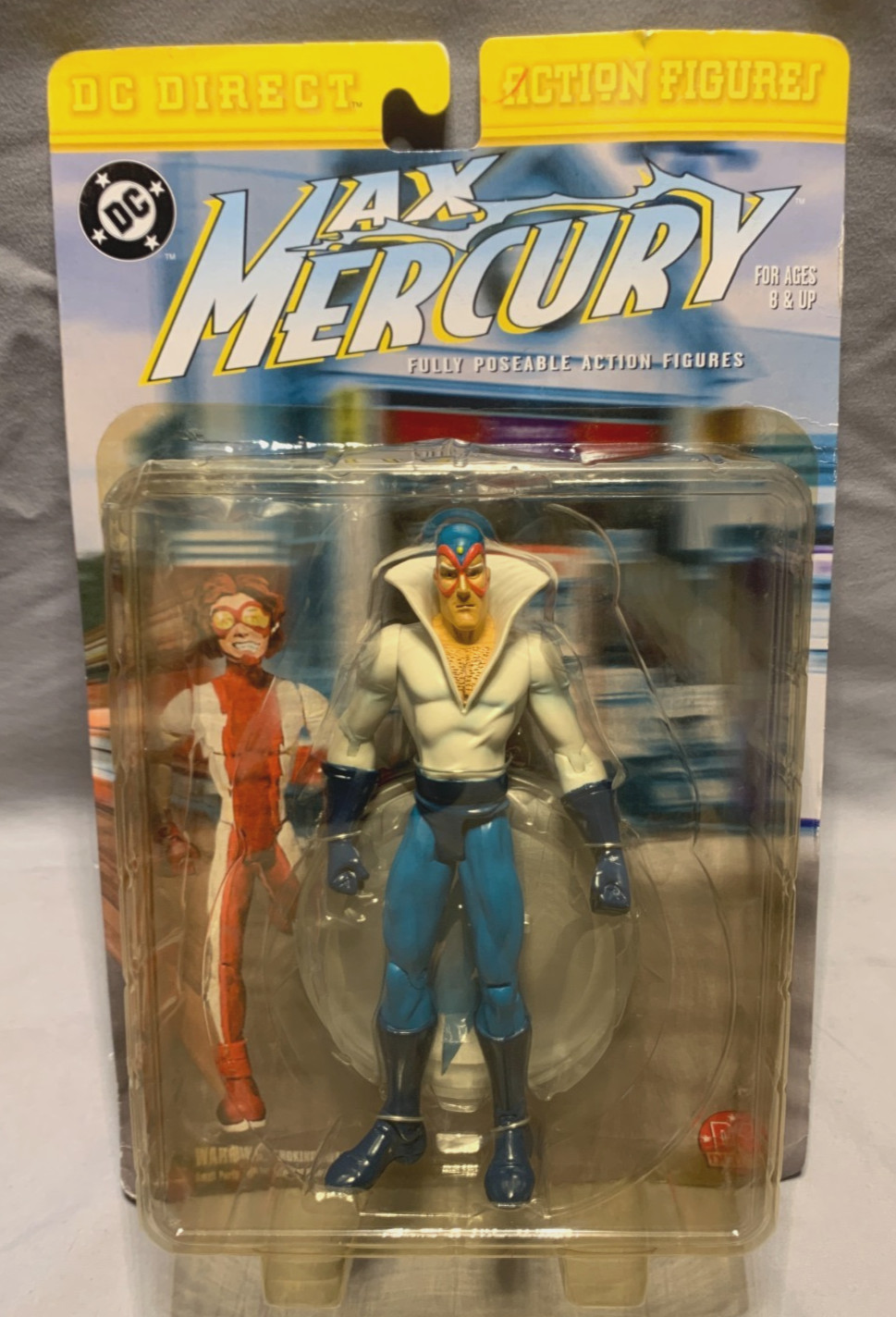 DC Direct Max Mercury Action Figure – Fully Poseable, New in Package