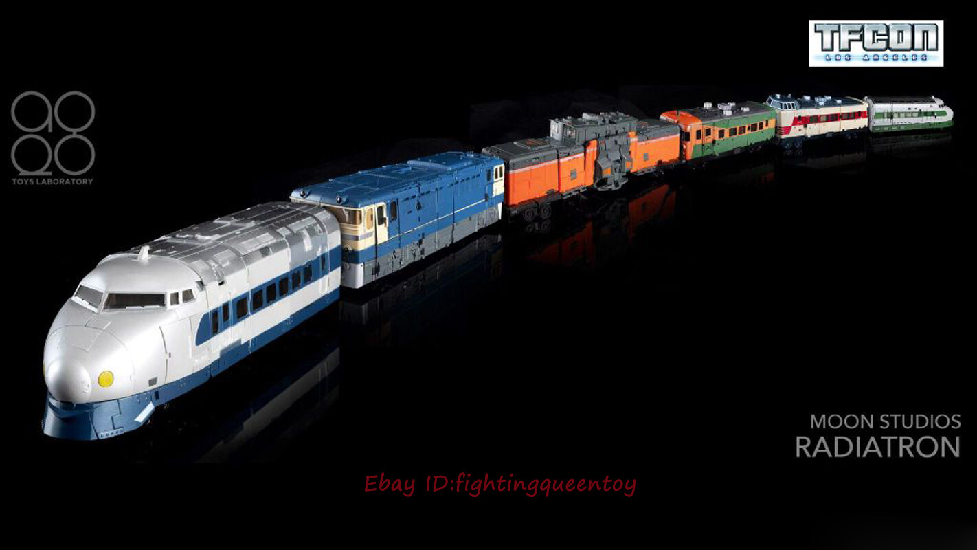 Moon Studio MS 01-06 Raiden Transformation Toys Train troops 6 Model INSTOCK