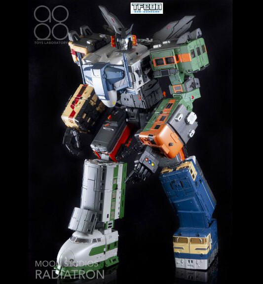 Moon Studio MS 01-06 Raiden Transformation Toys Train troops 6 Model INSTOCK