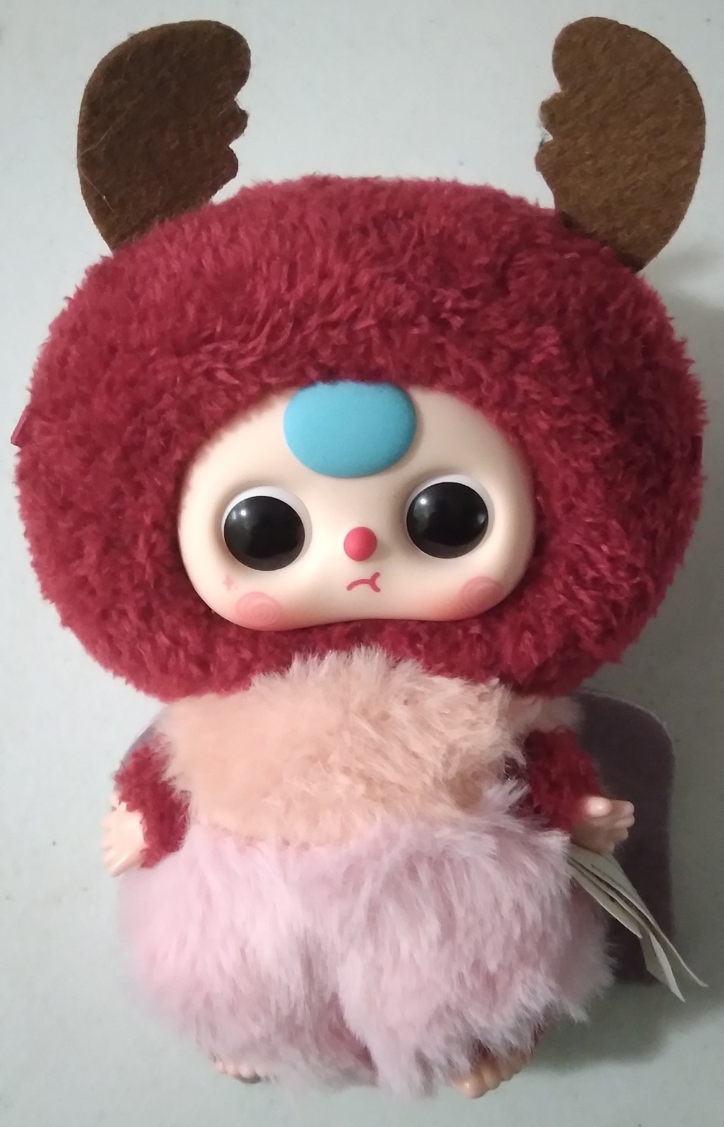 Baby Three Elf Plush Pendant Blind Box Insect Series 6&Prime; Plush Doll Moveable Eyes