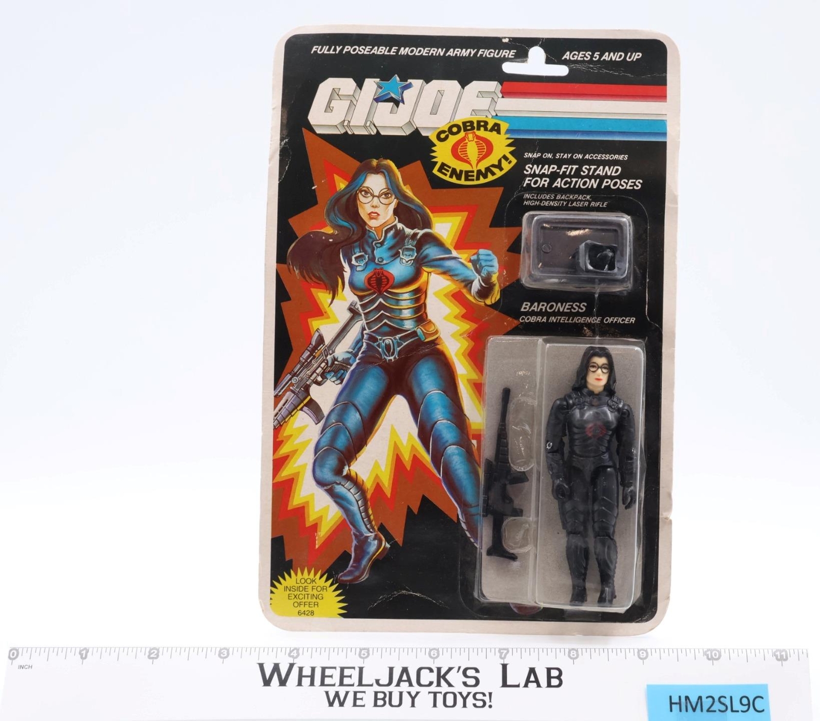 Baroness GI Joe 1988 Funskool India Action Figure NEW MOSC SEALED