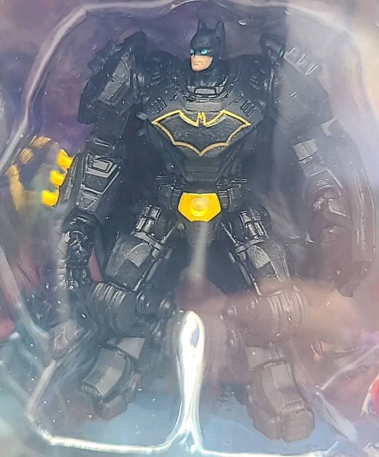DC Comics Metal Force Team Up 4-Pack Batman Superman Flash Brainiac Figure Set
