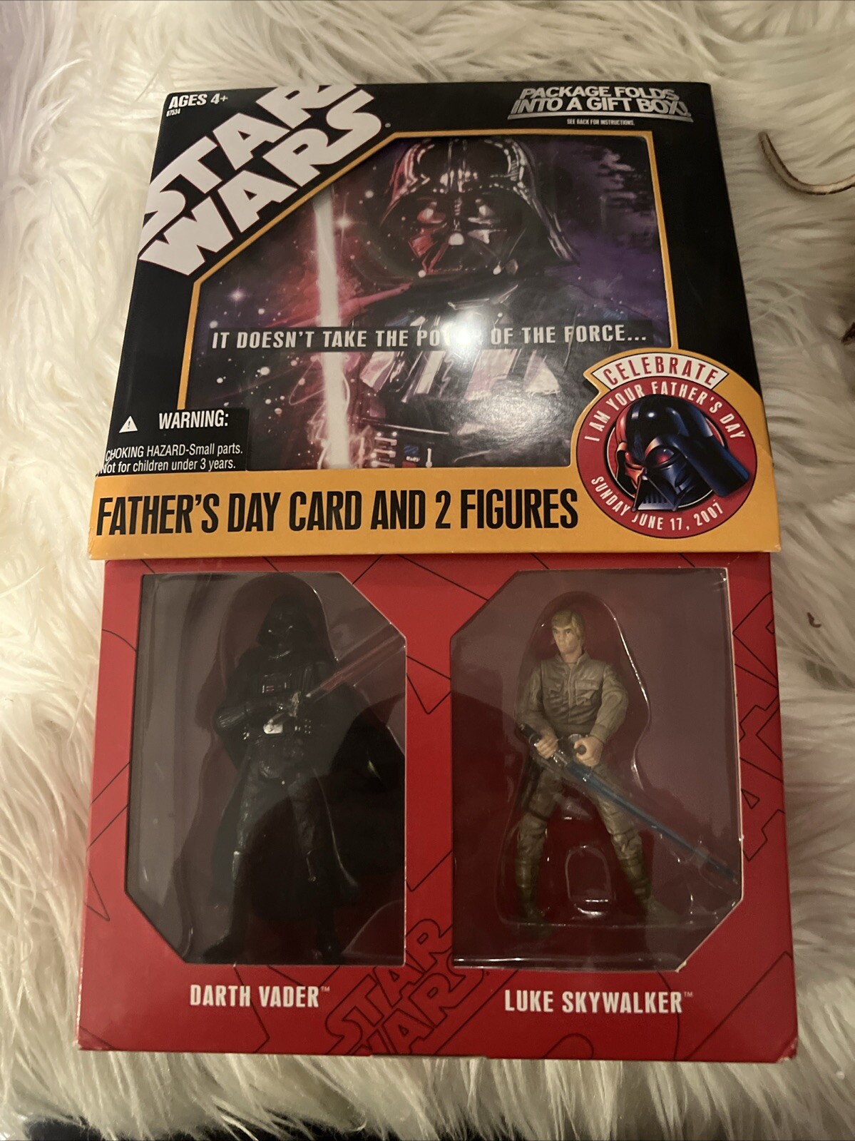 STAR WARS Darth Vader & Luke Skywalker 30TH ANNIVERSARY Father&rsquo;s Day 2-Pack 2007