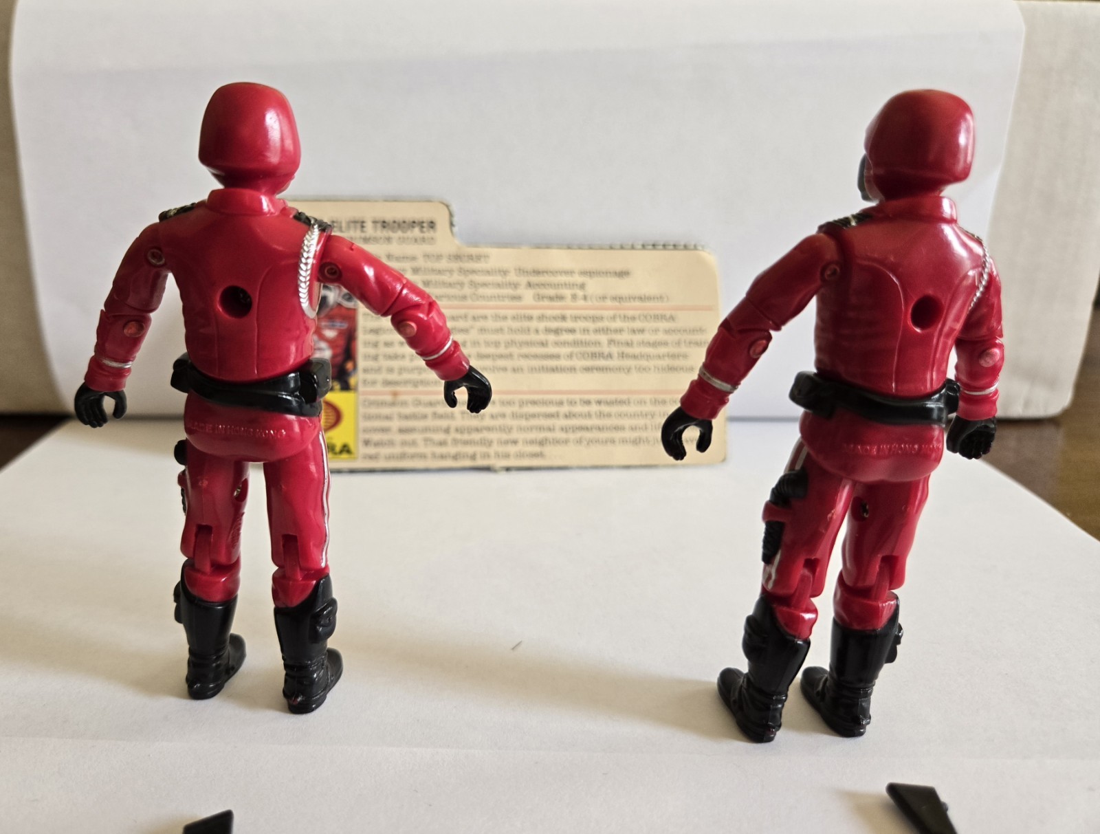 Cobra Crimson Guard 1985 Complete