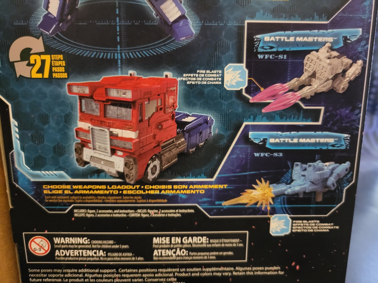 Hasbro Transformers War for Cybertron Trilogy Hades Megatron & Optimus Prime S11