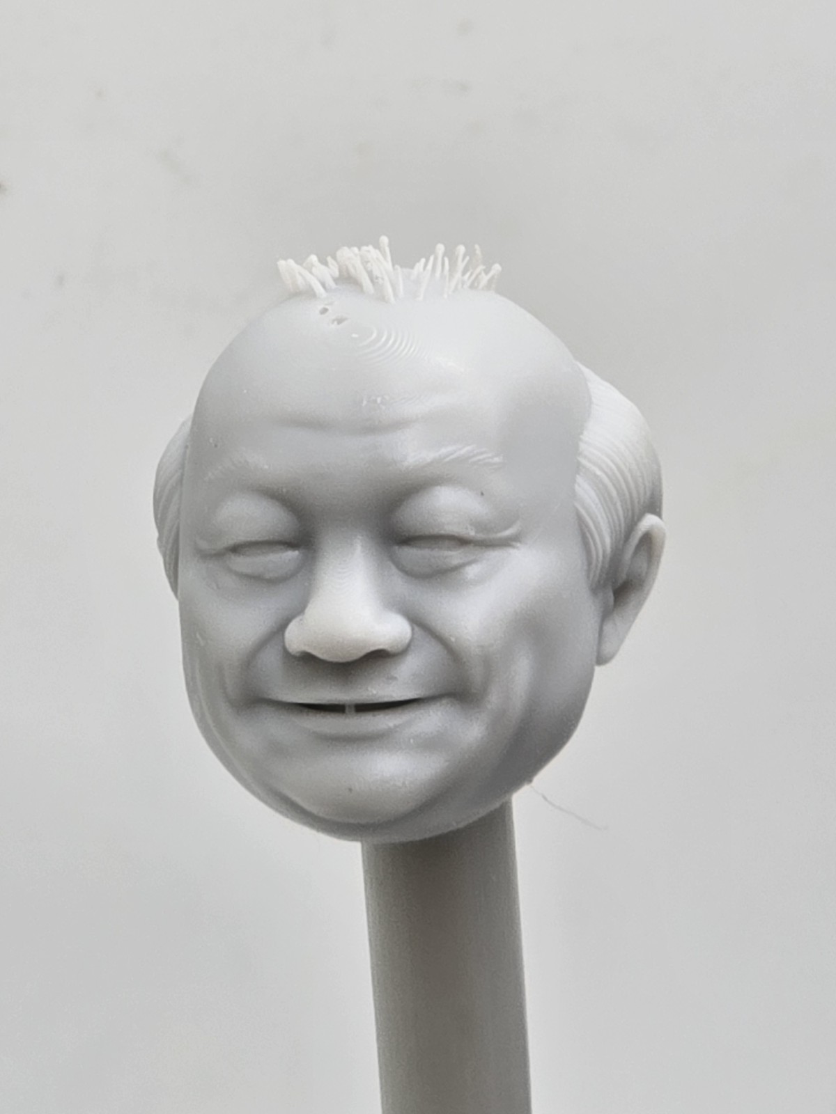 3d Printed COMIC SOFT MASTER HEAD 1:18 3 3/4&Prime; 25th Anniversary B124