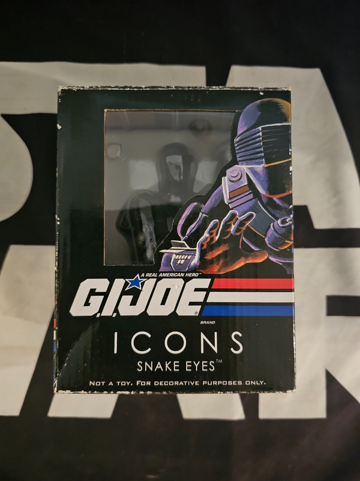 Snake Eyes Mini Bust /2500G.I. JOE COBRA Diamond Select Icons MIB NEW