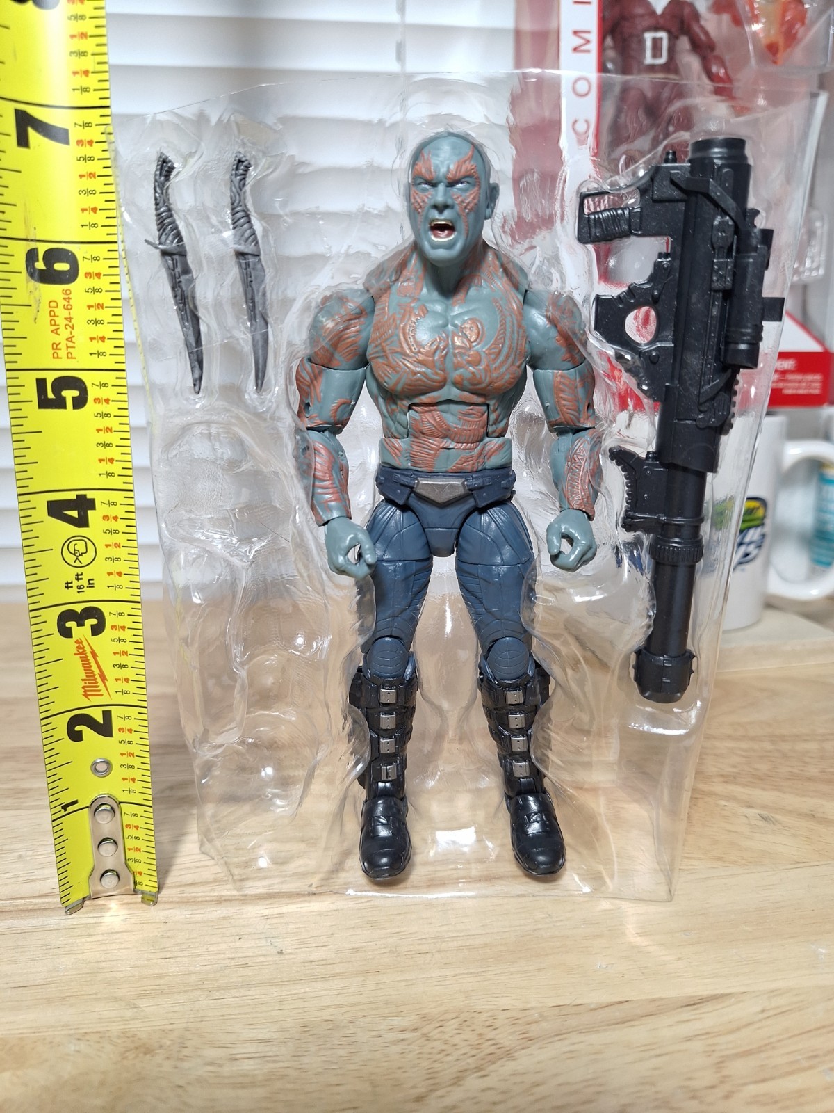 Marvel Legends Drax Titus Build A Figure 6&Prime;