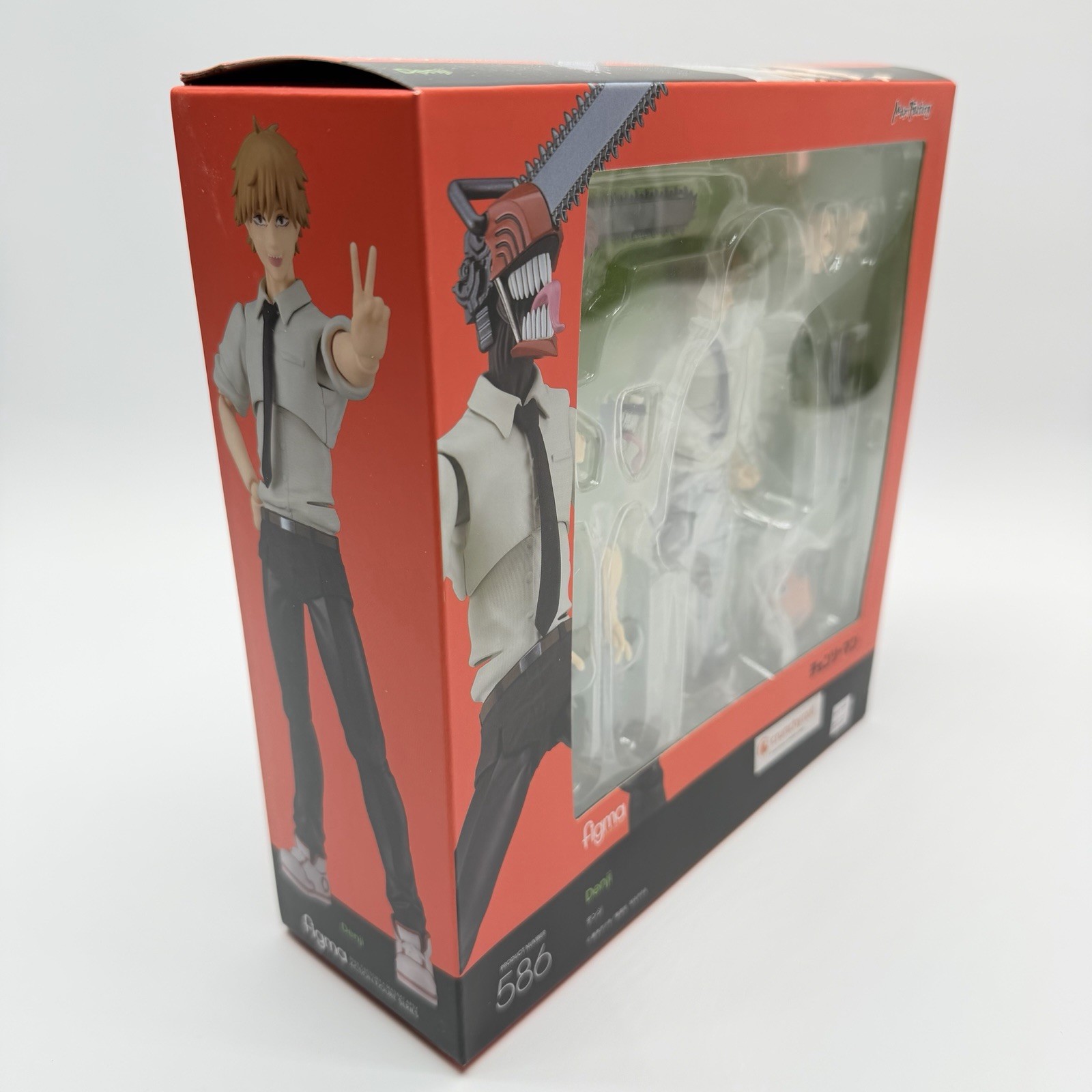 Max Factory Figma Chainsaw Man Denji Action Figure #586 US Seller Box Wear New
