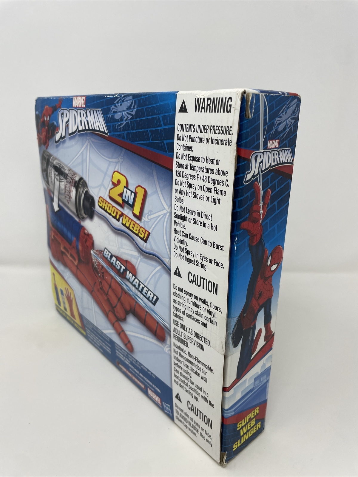 Marvel Spider-Man SUper Web Slinger Action Figure Toy Suitable Ages 5+ Years