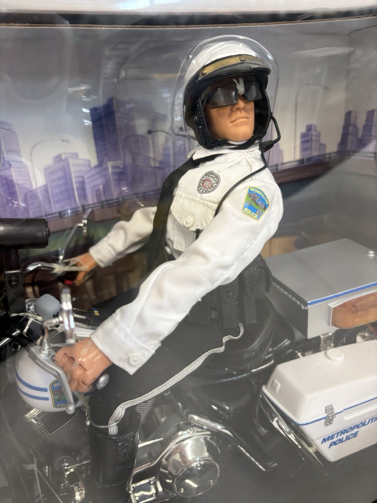 2001 HASBRO 12&Prime; GI JOE ELECTRA GLIDE #3 IN THE HARLEY-DAVIDSON SERIES NEW IN BOX