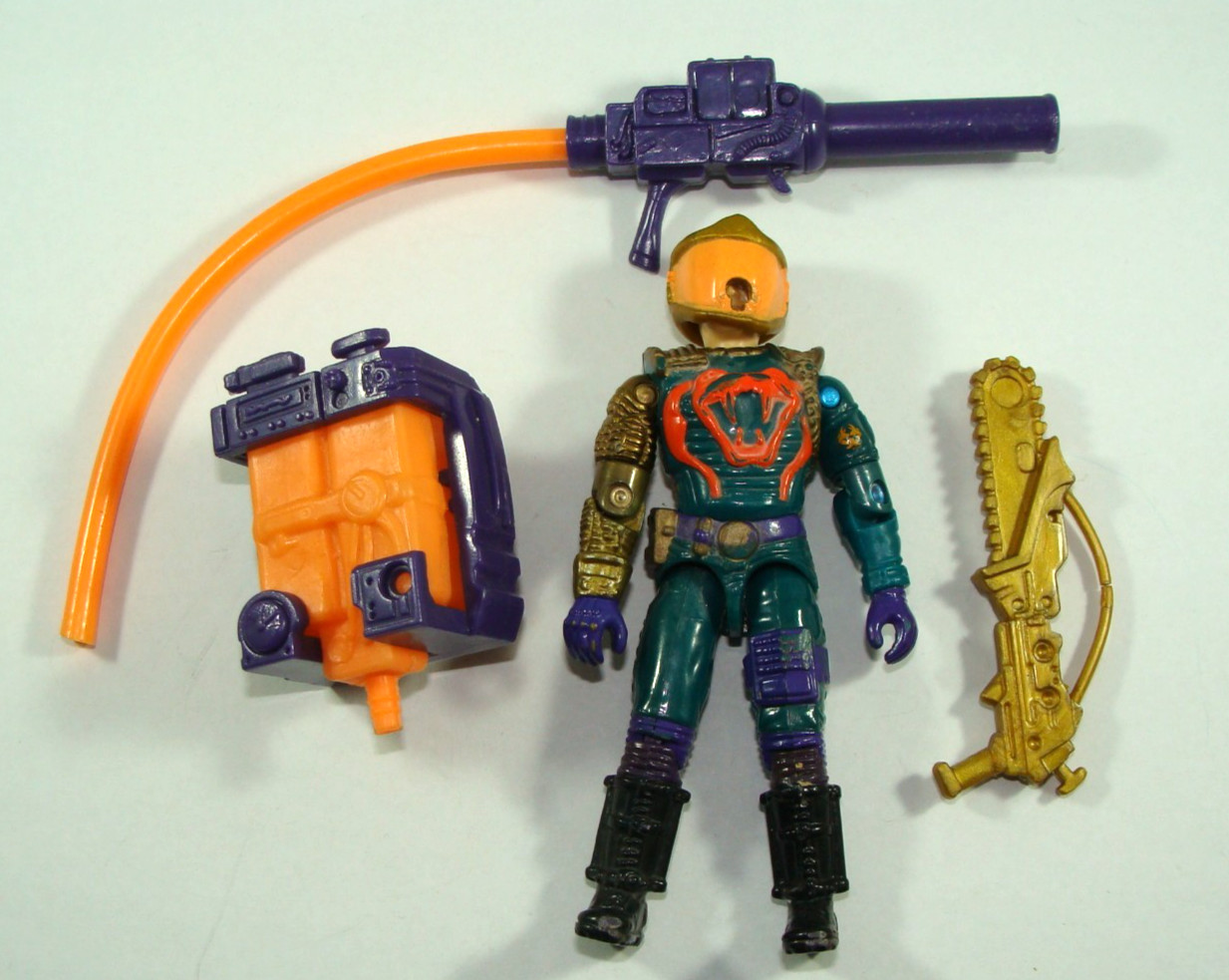 GI Joe Cesspool Series 10 1991 (Nice Condition / Near Complete)