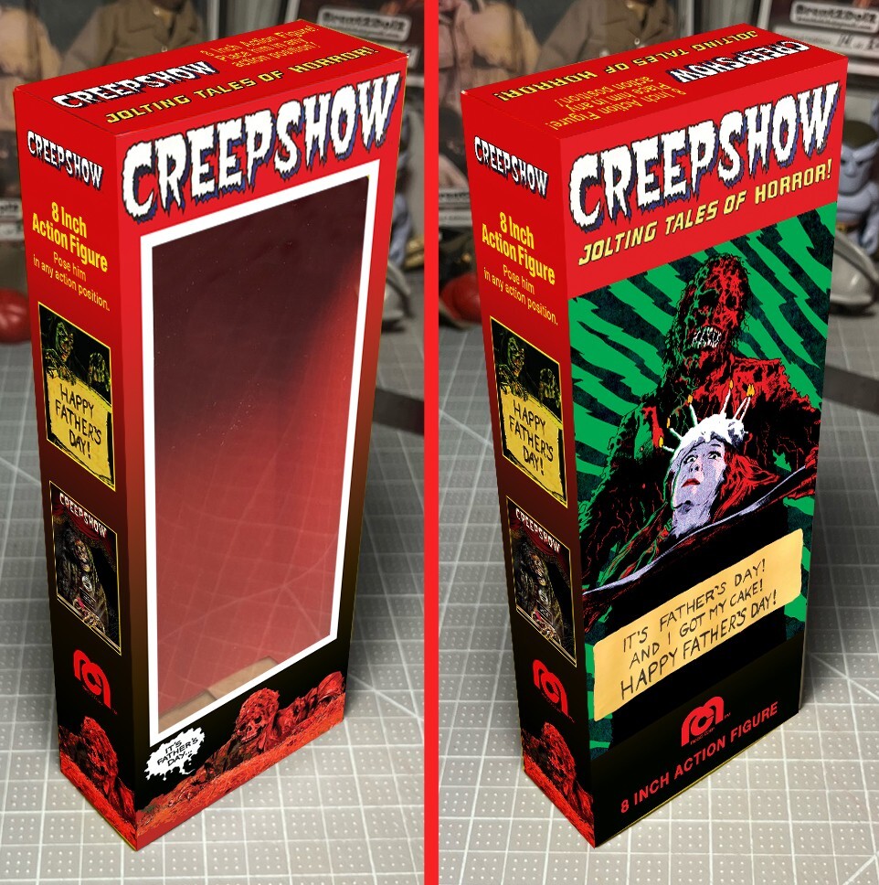 CREEPSHOW FATHER&rsquo;S DAY 8&Prime; MEGO CUSTOM BOX ONLY