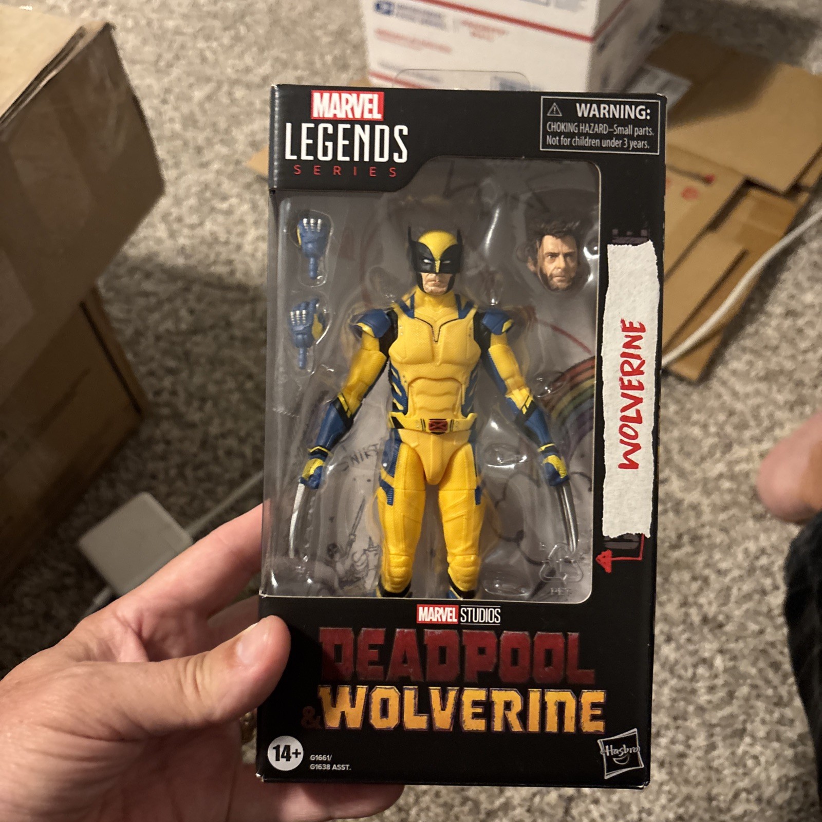 HASBRO MARVEL LEGENDS DEADPOOL & WOLVERINE – WOLVERINE 6&Prime; ACTION FIGURE New