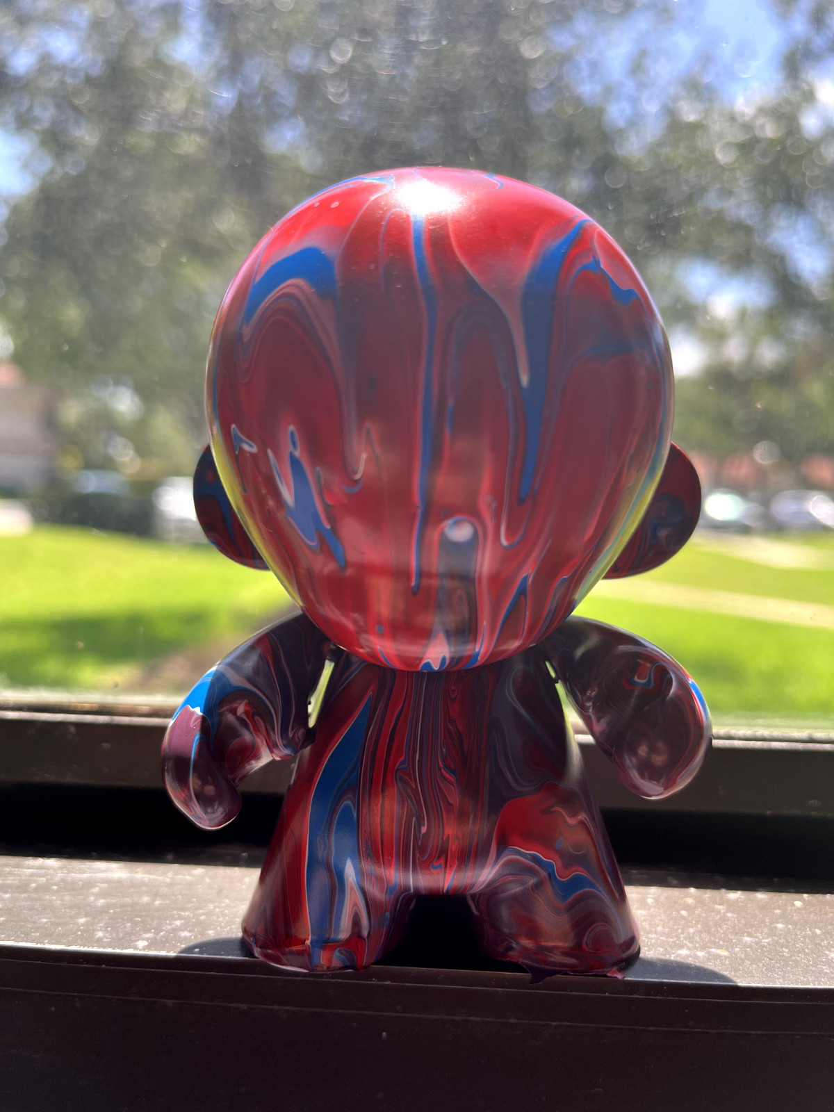 Custom painted & designed 4&Prime; Munny toy