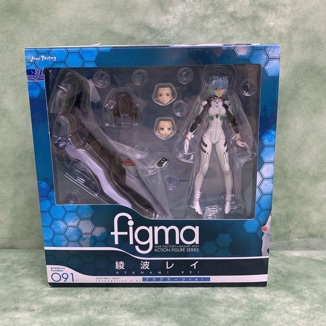figma Evangelion Rei Ayanami Plug Suit Ver. Action Figure #091 Max Factory