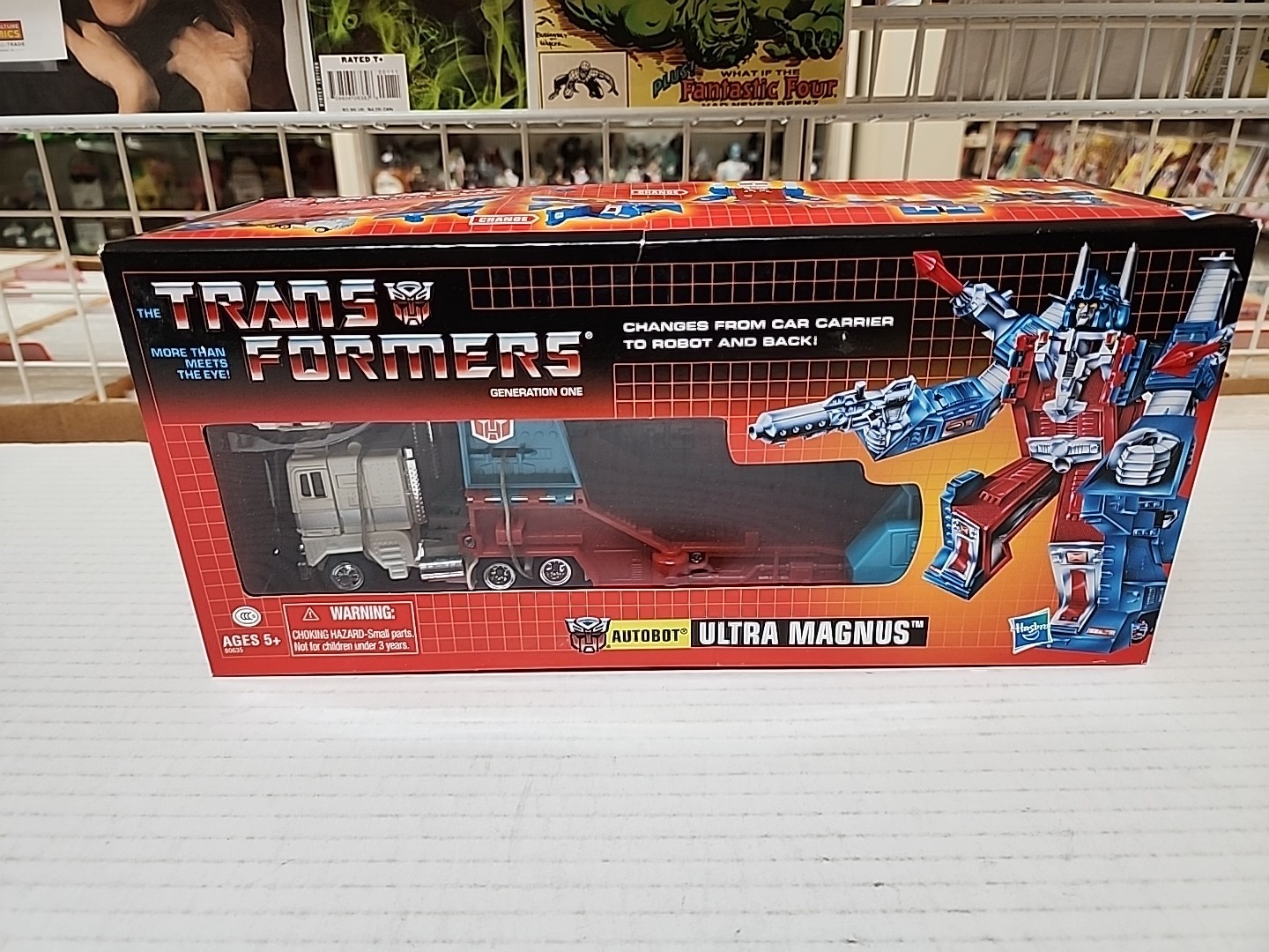 Hasbro Transformers Generation One Commemorative Ultra Magnus Import New