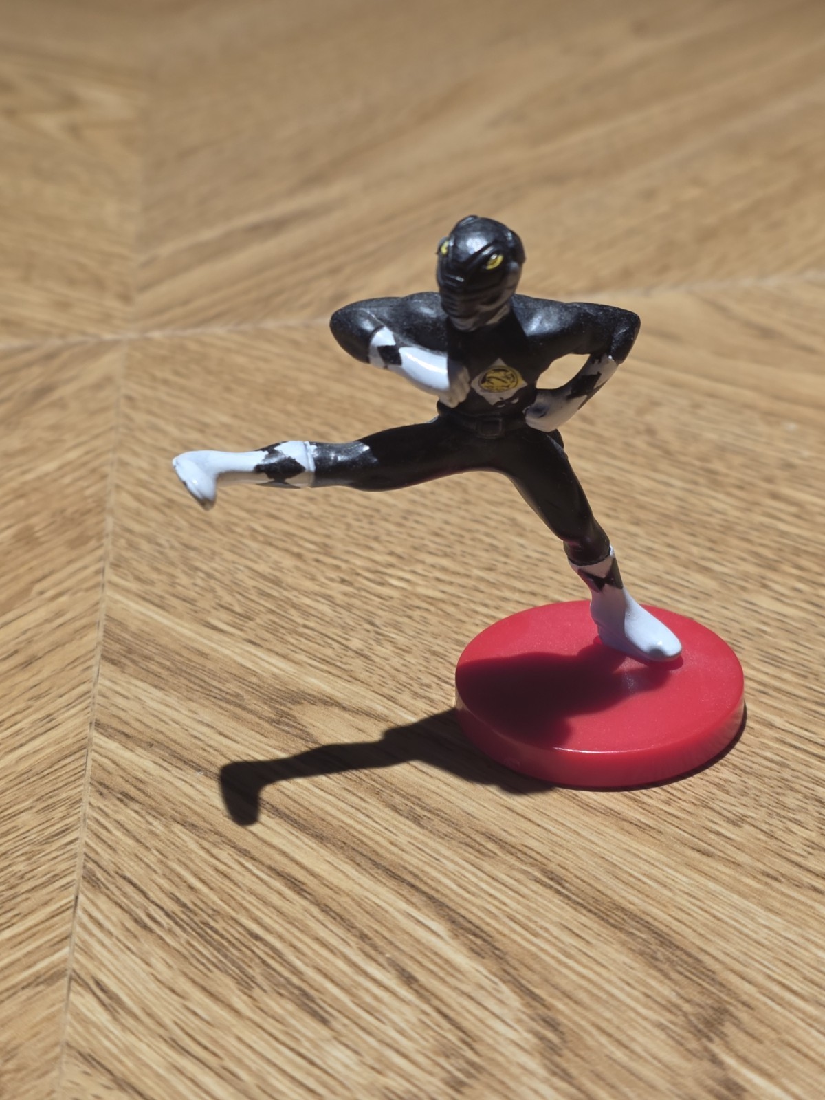 RARE Mighty Morphin Power Rangers The Movie Coca Cola MEXICO Black Ranger Figure