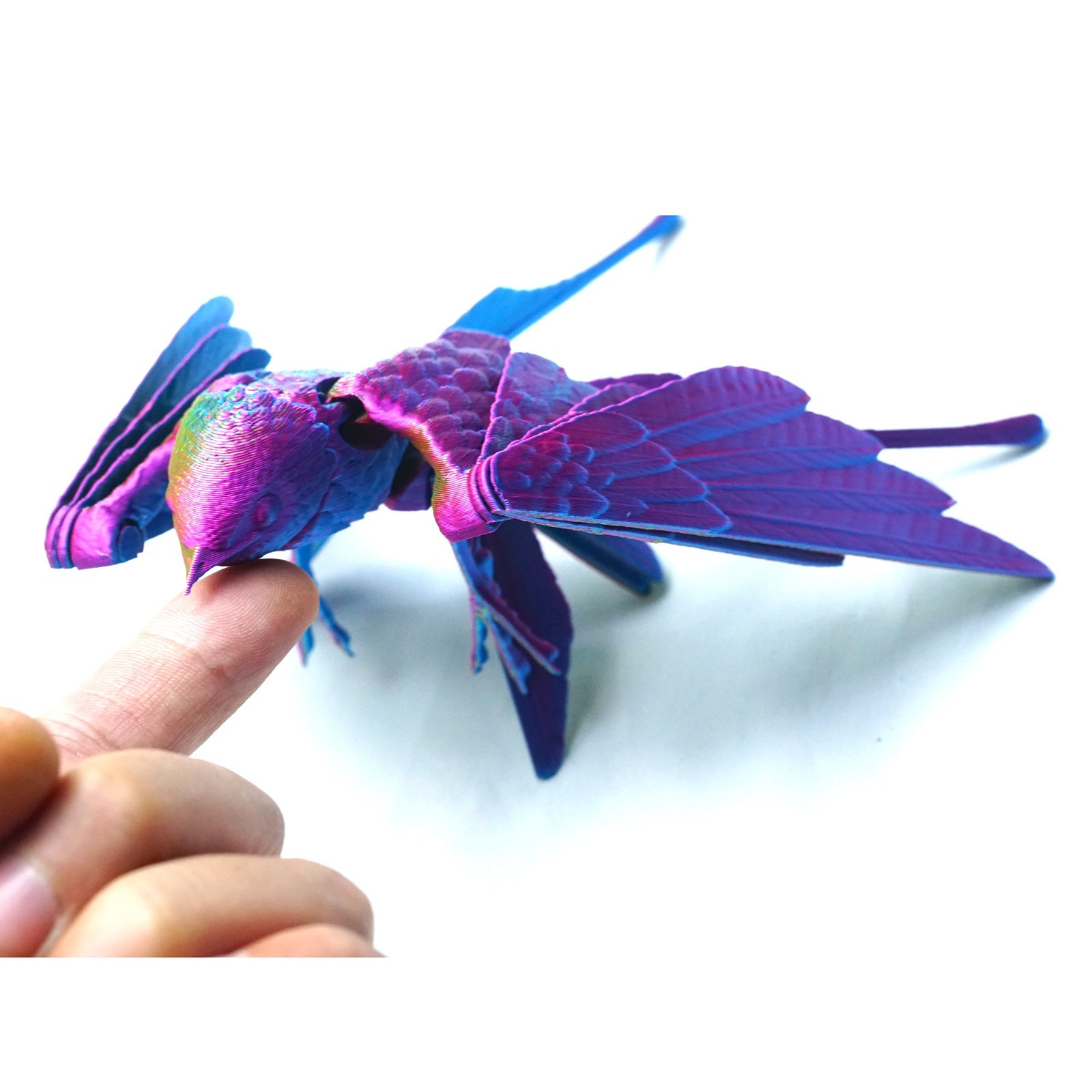 3D Printed Swallow Model,Articulated Animals Figure,Fidget Toys Home Decor