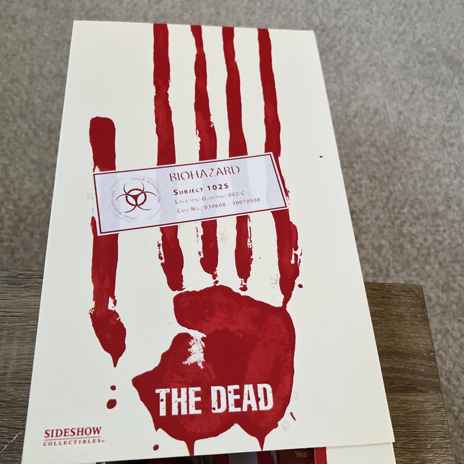 SIDESHOW The Dead 12” Babysitter Subject 1025 – w/ Red Hair Green Vest