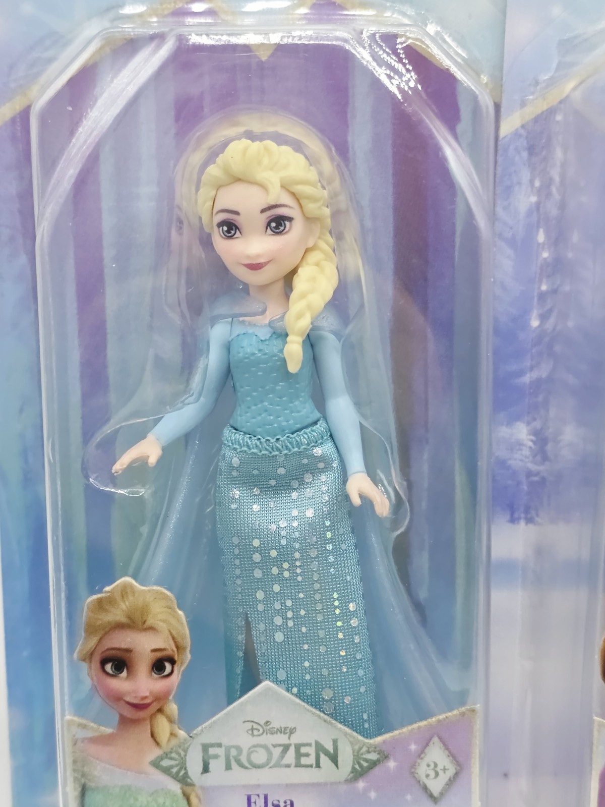 Disney Frozen Elsa and Anna 3.5&Prime; in Mini Doll Figures Mattel 2025