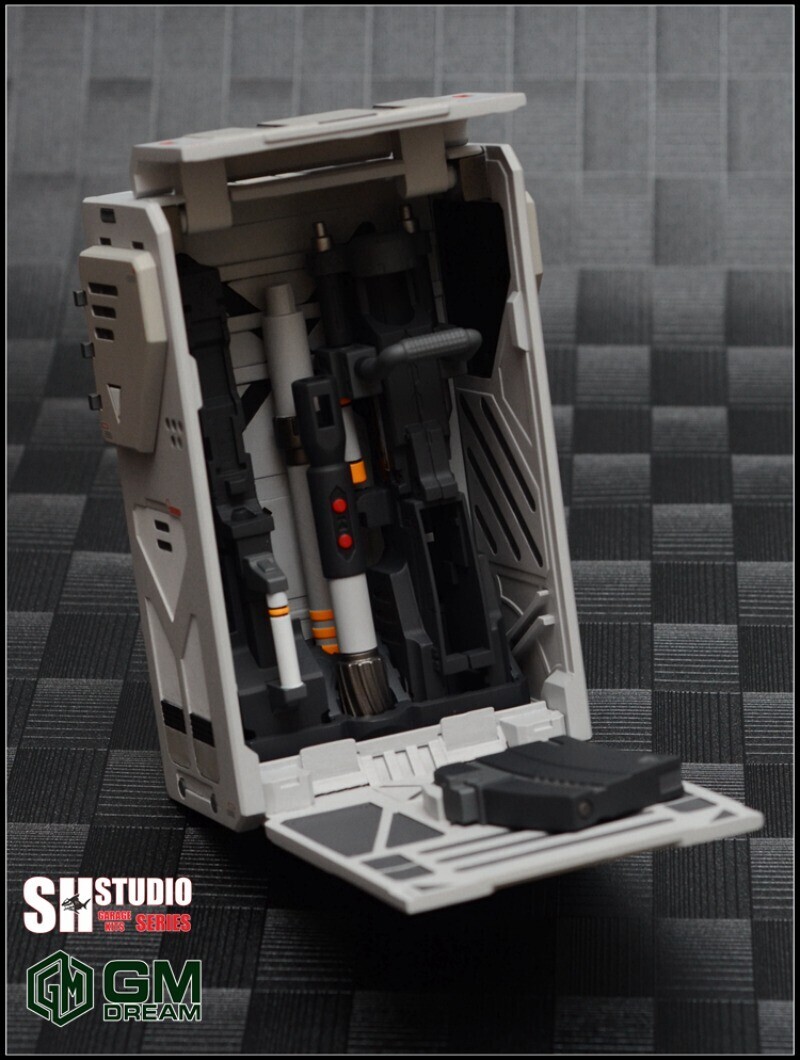 for PG 1/60 MS-08th Team Ground Gundam Resin Backpack Conversion Kit Detail Kit