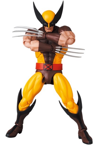 MAFEX No 138 Mafex WOLVERINE (Brown Comic Ver.) Medicom Toy Genuine Official NEW