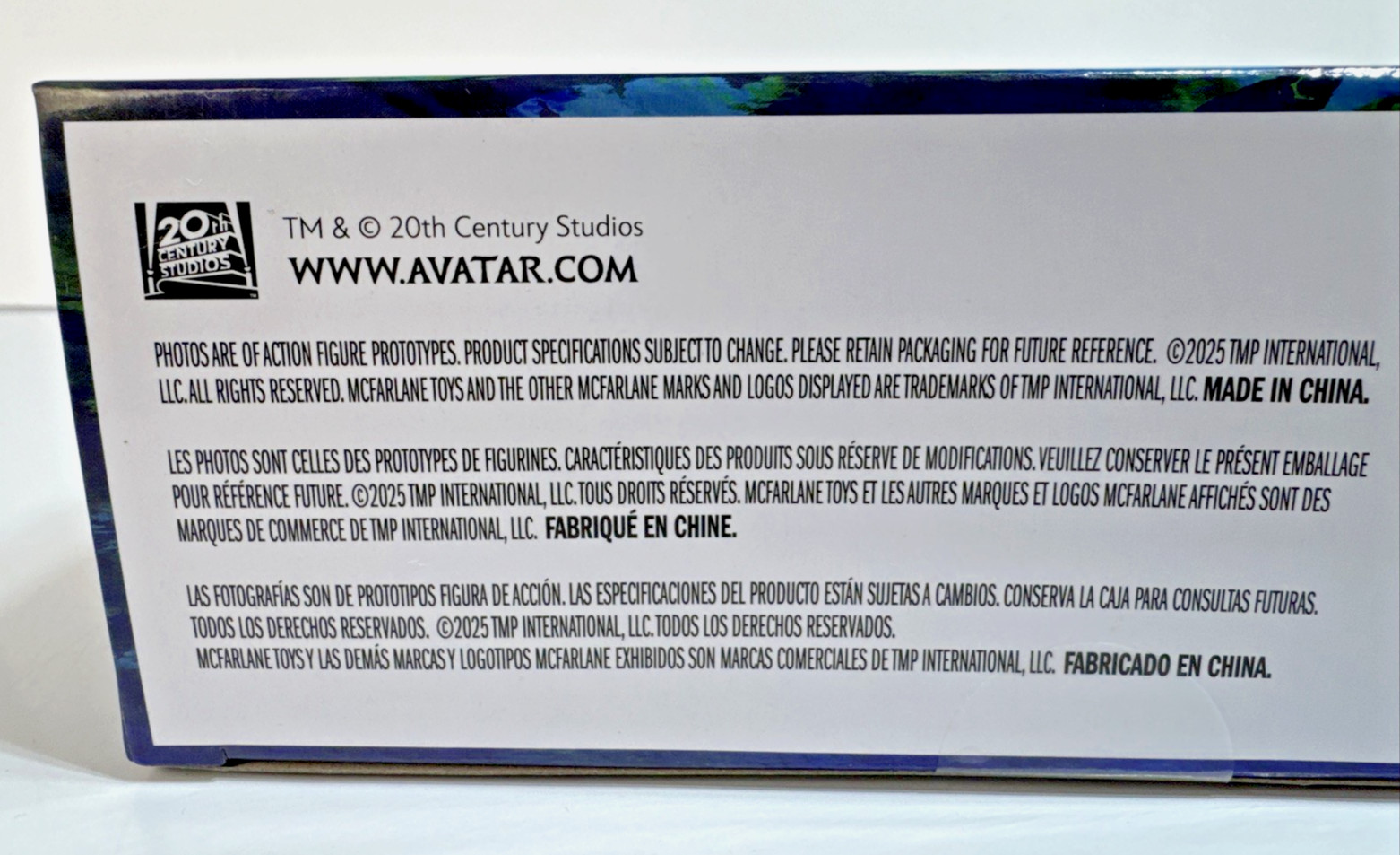 McFarlane Collector Ed #01 Jake Sully (Metkayina) — Avatar: Fire and Ash — NEW