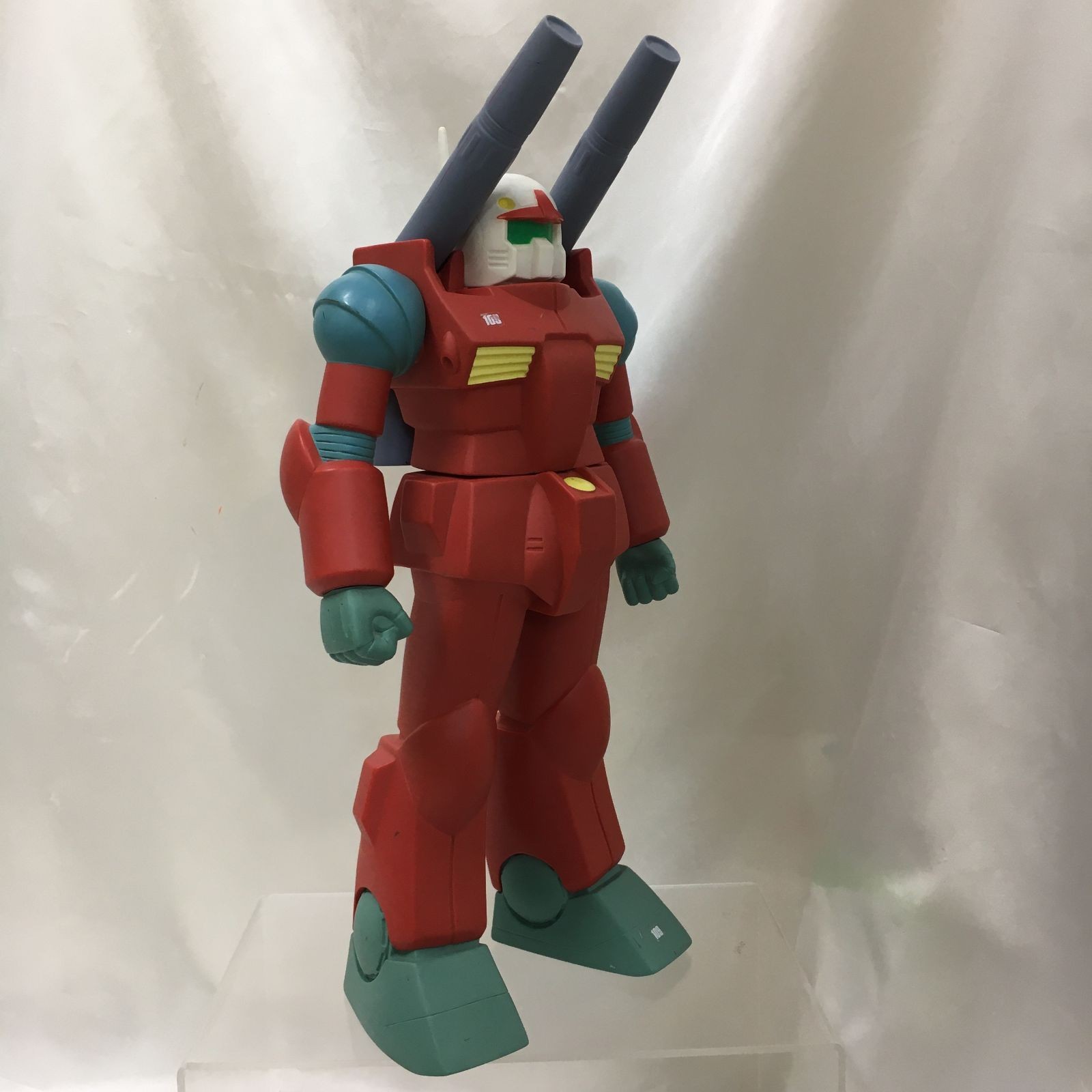 Gun Cannon Big Size Soft Vinyl Sofubi Figure Gundam Bandai Japan Used Anime