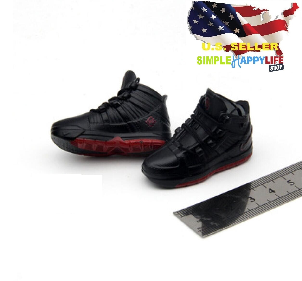 1/6 male sneakers basketball LeBron Shoes for 12&Prime; phicen enterbay hot toys ❶USA❶