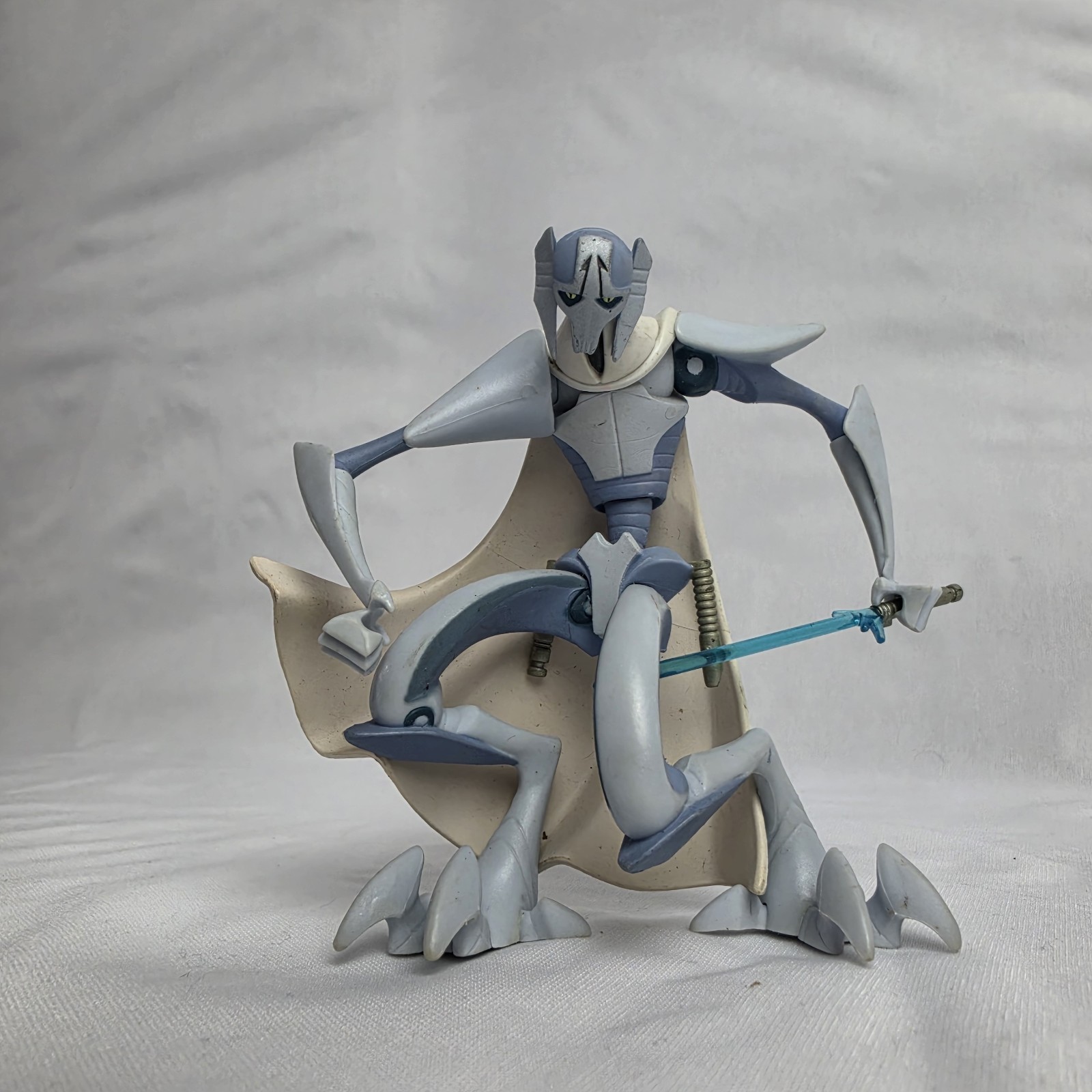 Star Wars Clone Wars General Grievous 2004 Hasbro Loose Action Figure Toy