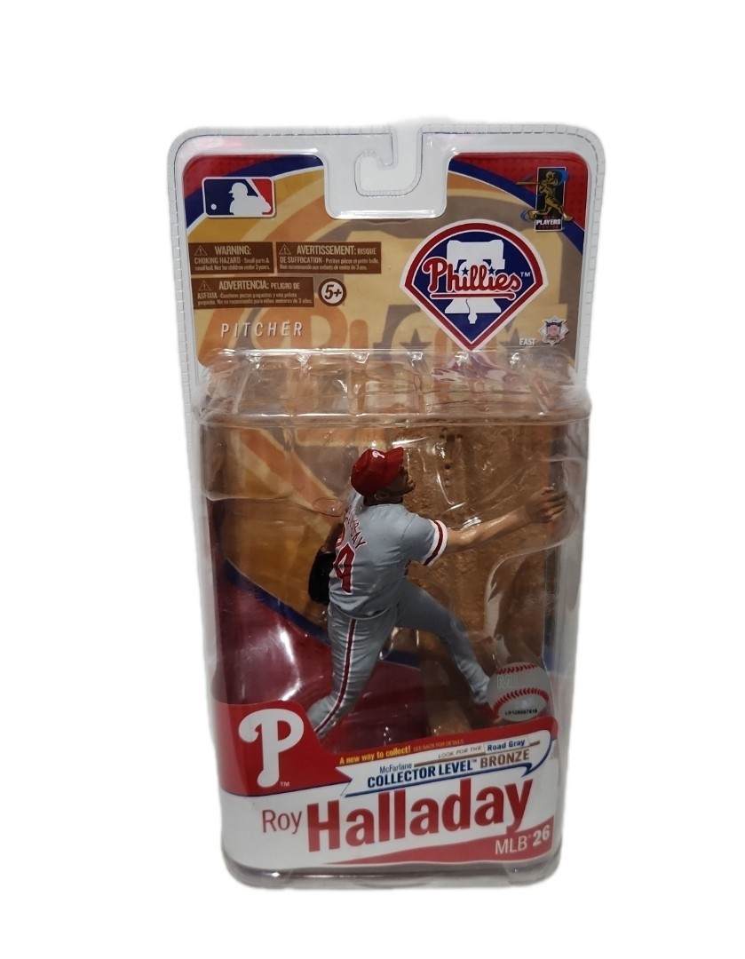 Roy Halladay McFarlane MLB 26 Bronze Level Variant Action Figure /1500 See Desc.