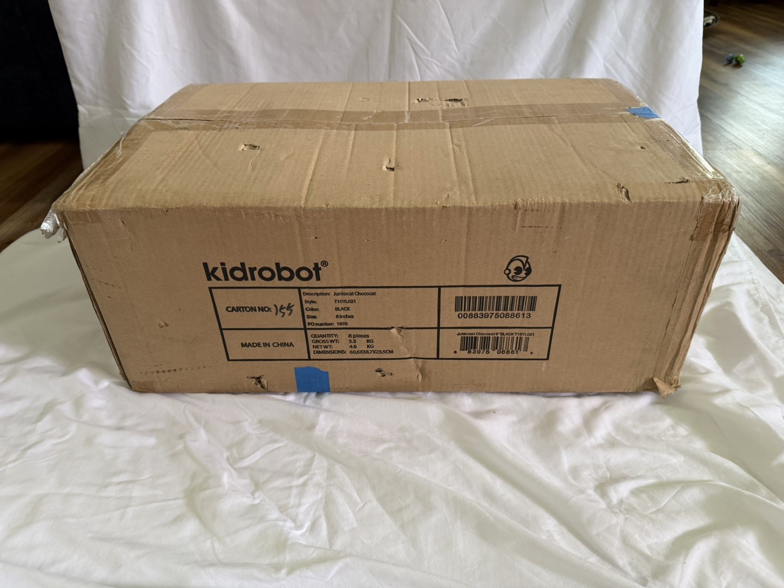 2011 Kidrobot Mizuno Junkocat Chococat Vinyl Figure 6&Prime; Unopened Case 8 Figures