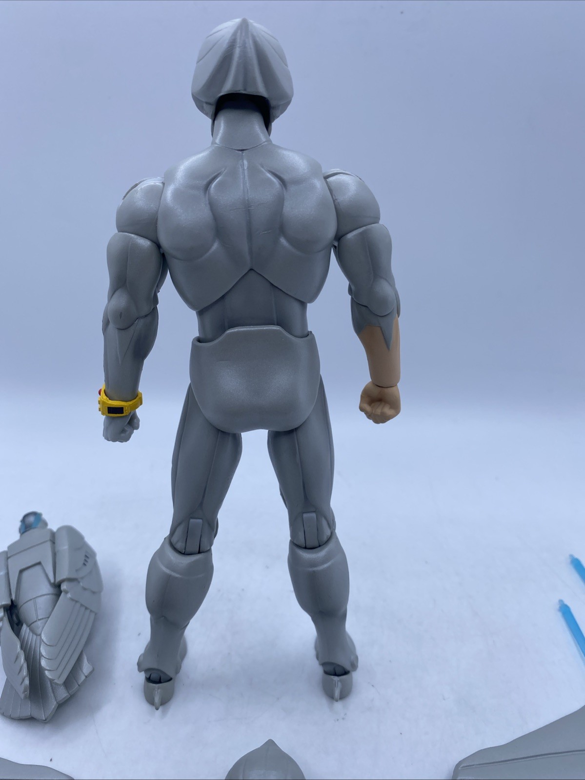Super7 Ultimates Silverhawks Quicksilver 7&Prime; Action Figure INCOMPLETE