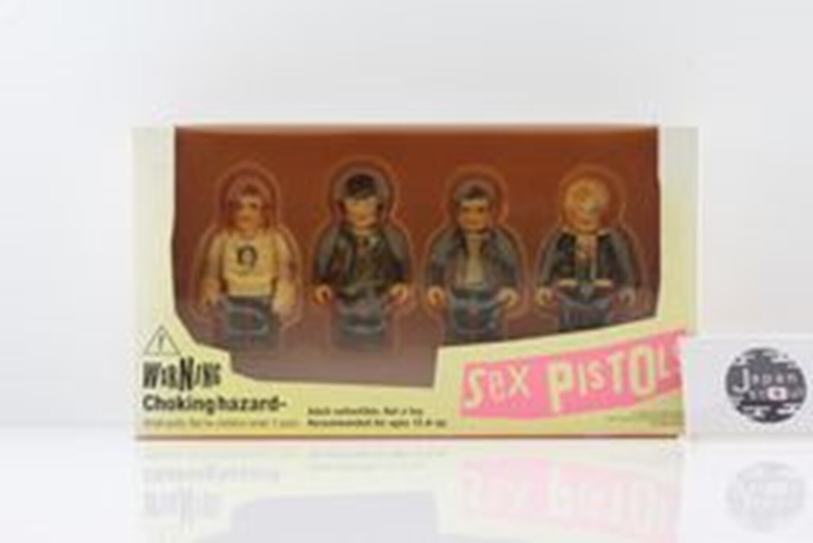 Sex Pistols War Ning Choking Hazard Figure Johnny Rotten Medicom Toy From JAPAN