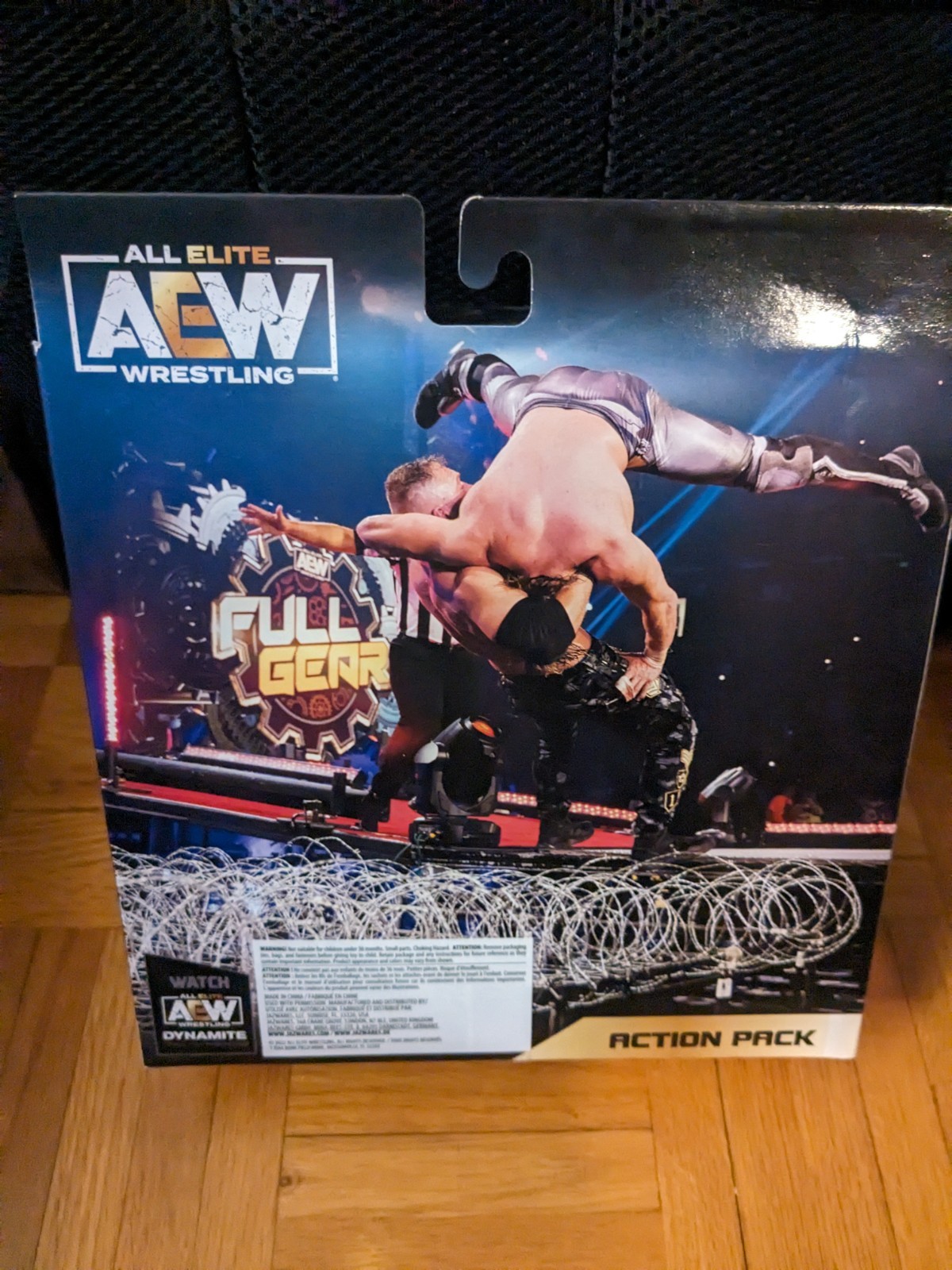 AEW Unrivaled Series Action Pack Accessories 11 Pieces Set Barbed Wire