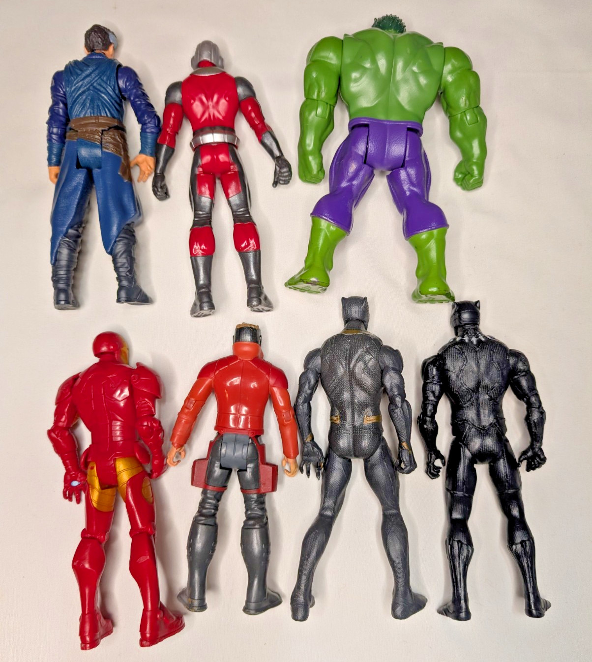 Marvel Comics AVENGERS 6&Prime; Basic Figures Dr Strange Ant-Man Panther Iron Man