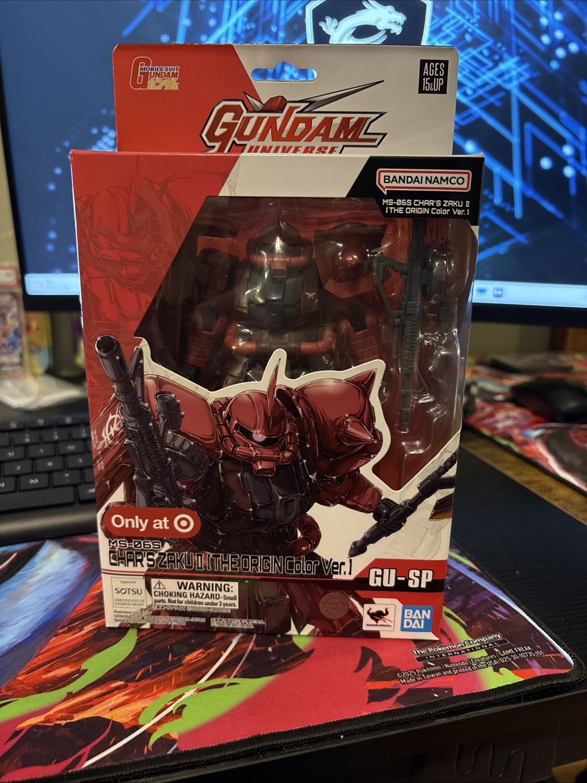 Gundam Universe MS-06S Char&rsquo;s Zaku 2 (Origin Ver.) GU-SP Target Exclusive